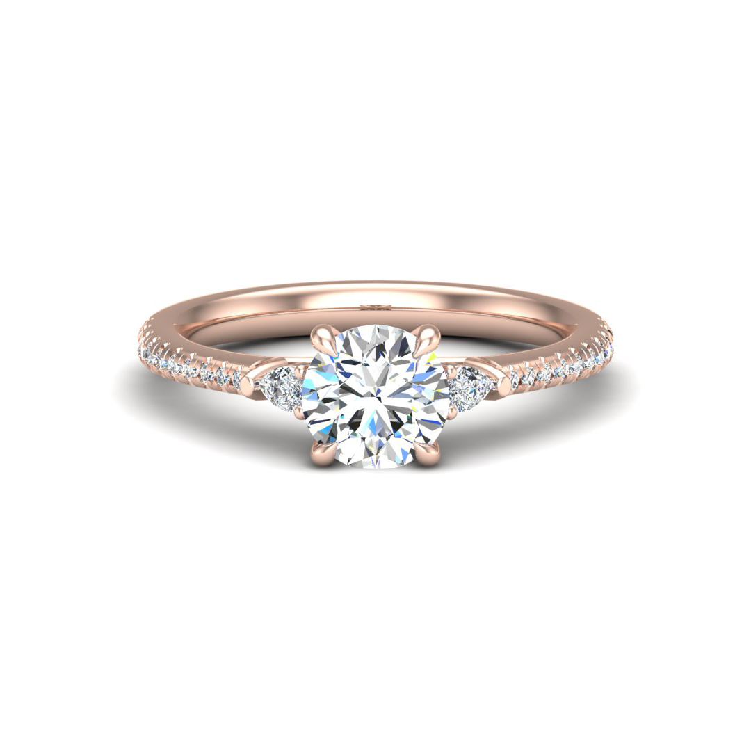Anaya Pave Engagement Ring